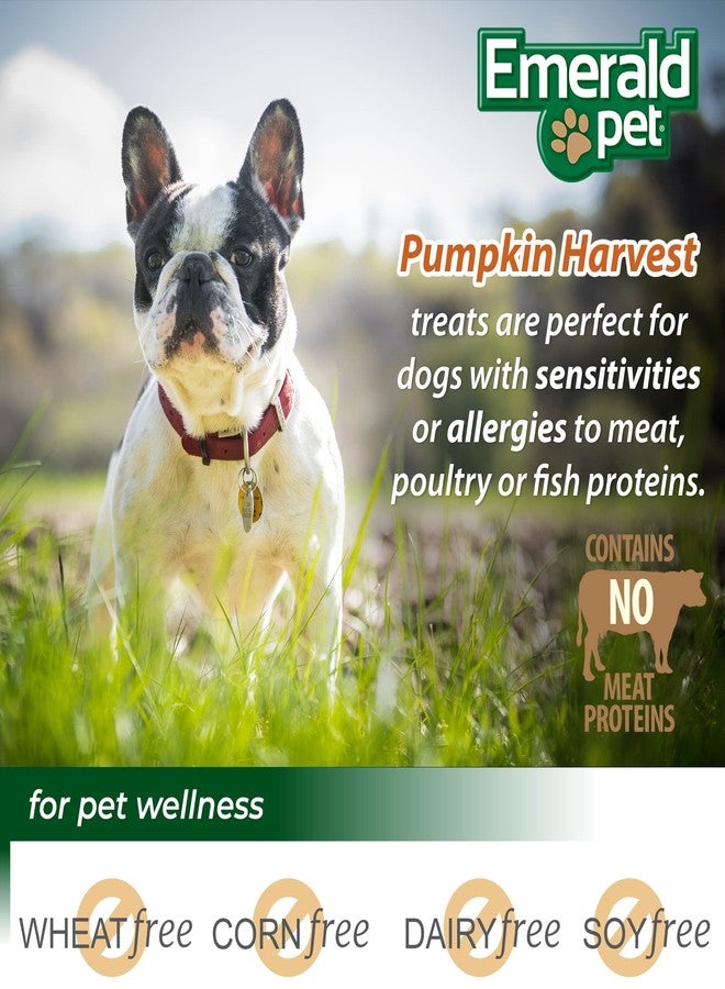 Emerald Pet Pumpkin Mini Trainers Dog Treats, 6 oz - Support Healthy Digestion, Allergen-Friendly, Vegetarian, Low-Fat, Grain Free, Made in USA - Image 4